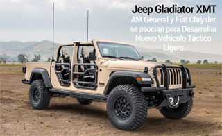 AM General y Fiat Chrysler se asocian para desarrollar un nuevo vehículo táctico El Jeep Gladiator XMT